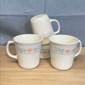 APRICOT GROVE by Corelle coffee mug set of 4